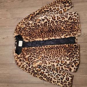 Zara Girls Faux Fur Coat